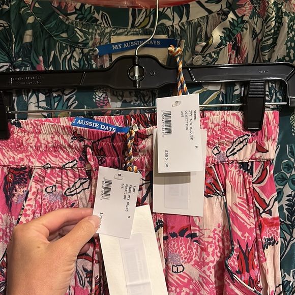 Chufy Ivy Pink Silky Shorts, NWT size Medium - Picture 5 of 5